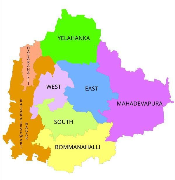 Bangalore BBMP kort