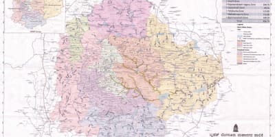 Kort over BBMP rajakaluve